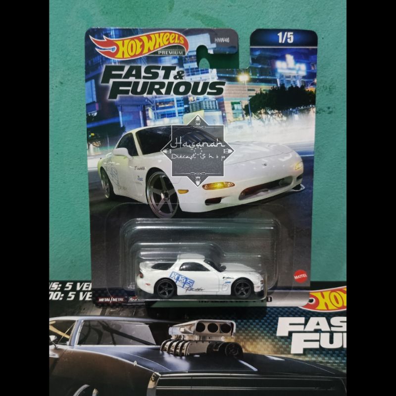 Hot Wheels Fast & Furious 95 Mazda RX-7 FD HKS HW FnF