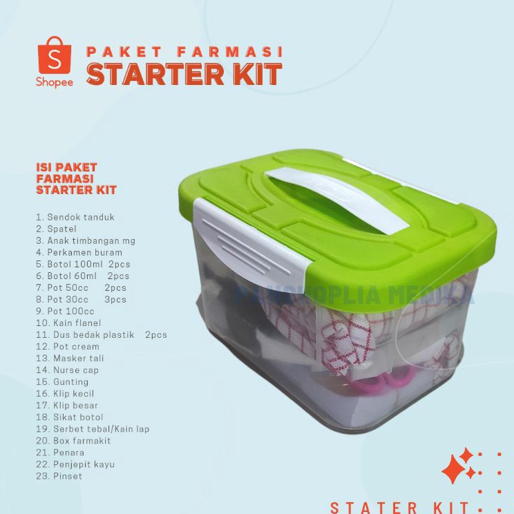 Murah Puas  Paket Farmasi Starter Kit  Toolkit Farmasi