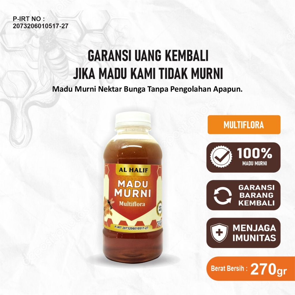 

Madu murni asli 100% original tanpa campuran/Madu murni asli/Madu murni asli 100% tanpa campuran ori