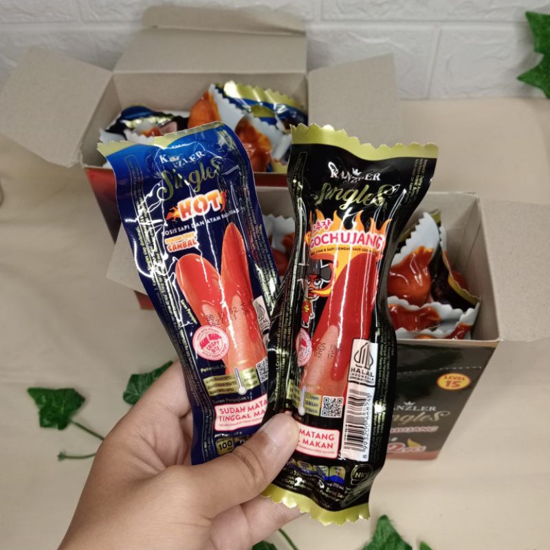 

Sosis Kanzler Hot Gochujang Halal Exp 2025