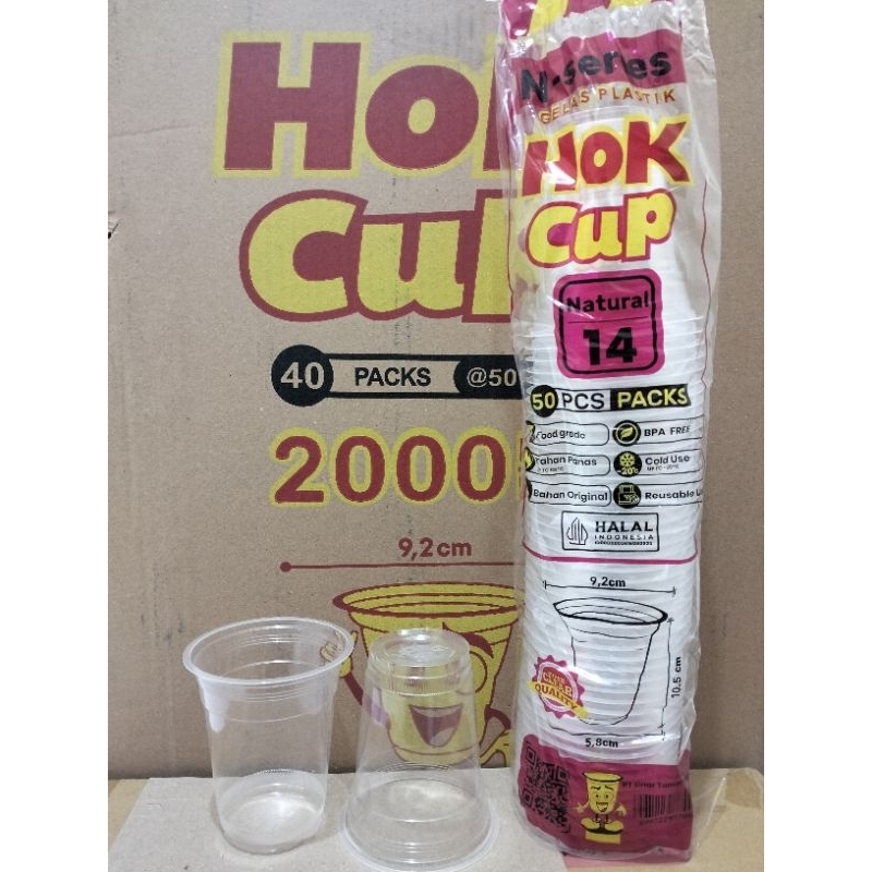 Gelas 14 Oz Hok-Cup