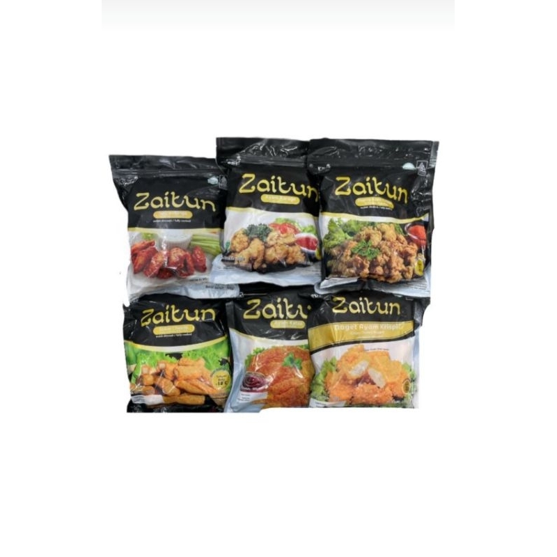 

ZAITUN NUGGET | SPICY WINGS | CHICKEN KATSU | POKPOK | KARAGE