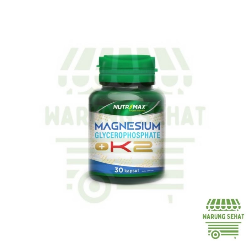 NUTRIMAX Magnesium + K2 (@30 Kapsul)