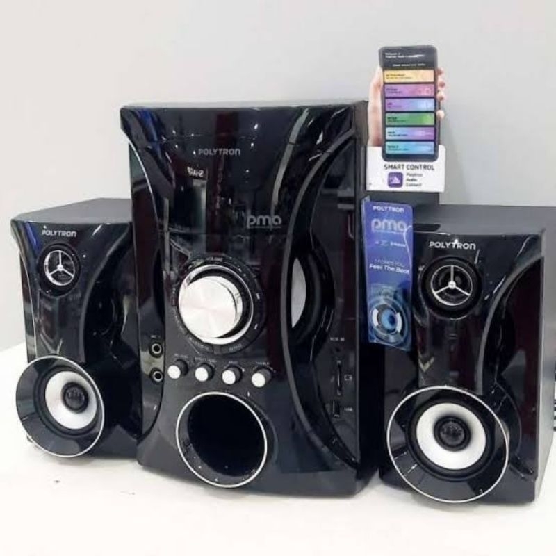 Speaker Bluetooth Polytron PMA 9525 Karokean FM Radio