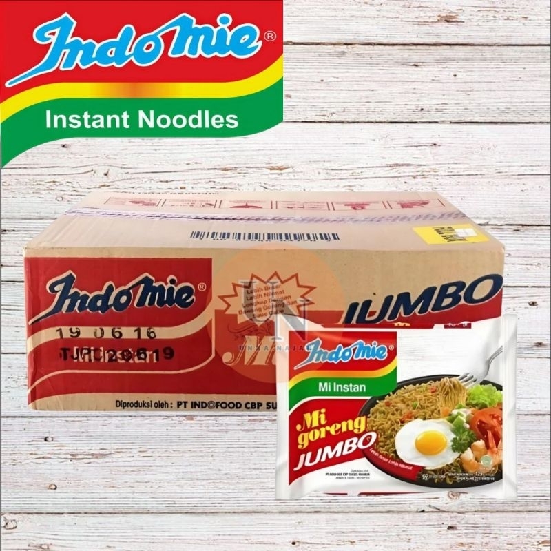 

Indomie goreng spesial jumbo 1 dus isi 24 pcs