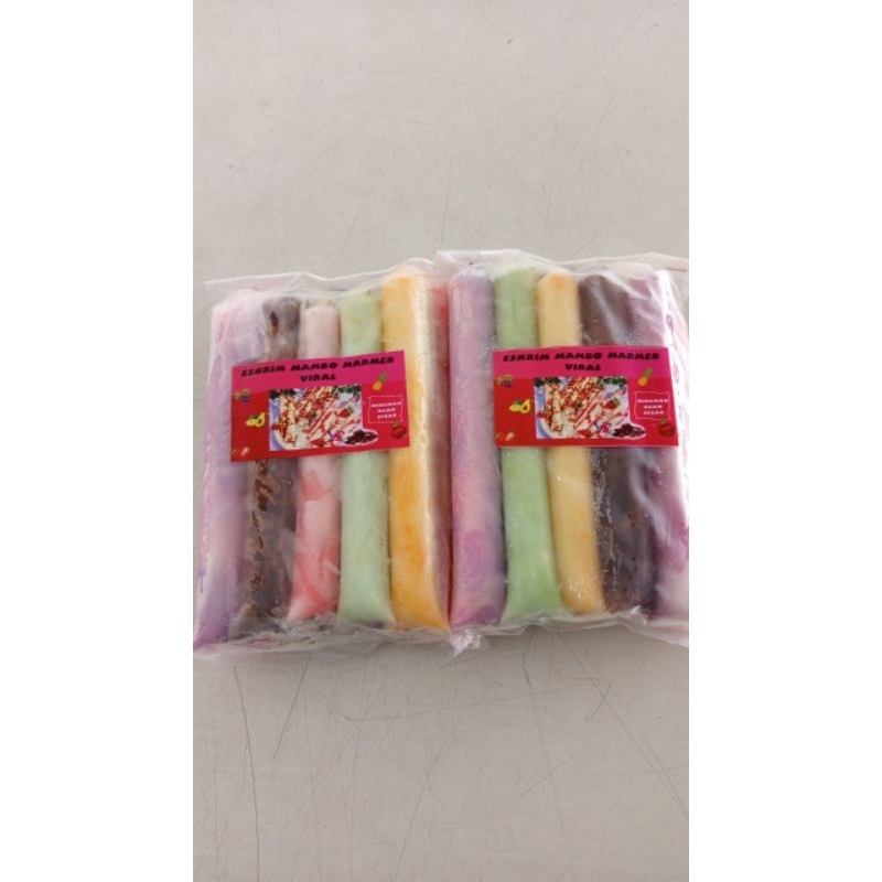 Es Mambo Marmer Viral Aneka Rasa isi 10pcs