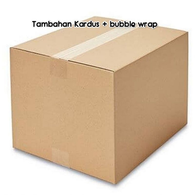 

TAMBAHAN KARDUS + BUBBLE WRAP
