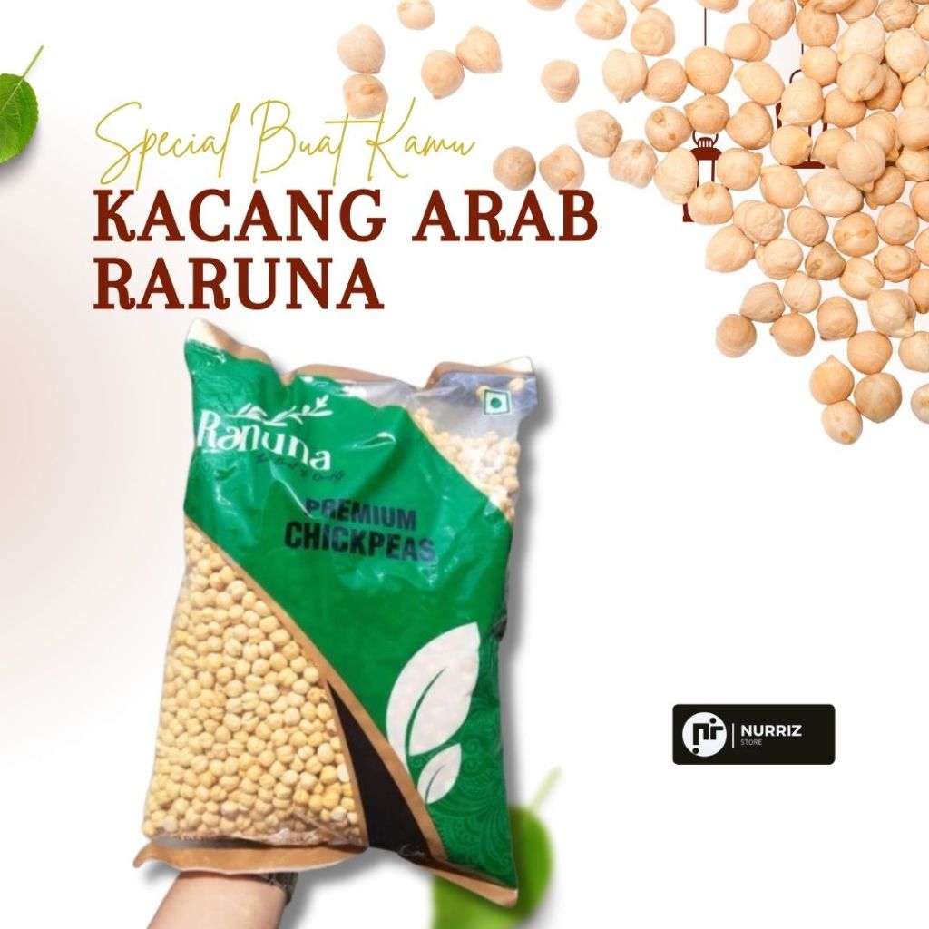 

Kacang Arab | Ranuna 1kg | oleh oleh hari dan umroh