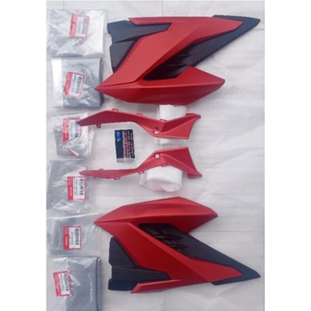 SHROUD CB150R LED V3 MERAH DOFF SAYAP TANGKI LUAR CB150R NEW LED V3 MERAH DOFF COVER TANGKI CB150R L