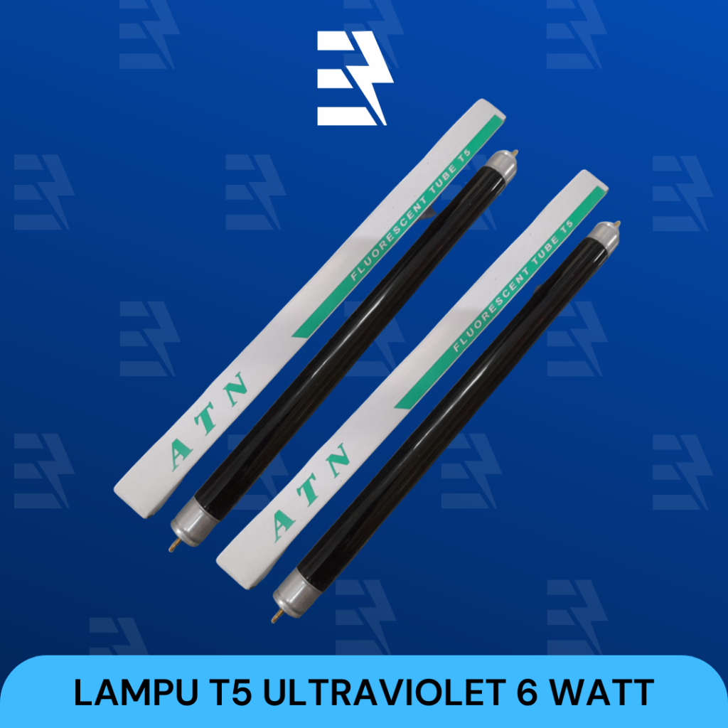 ATN REFILL 6 WATT LAMPU NEON T5 UV / ULTRAVIOLET MONEY DETECTOR / PENDETEKSI UANG PALSU