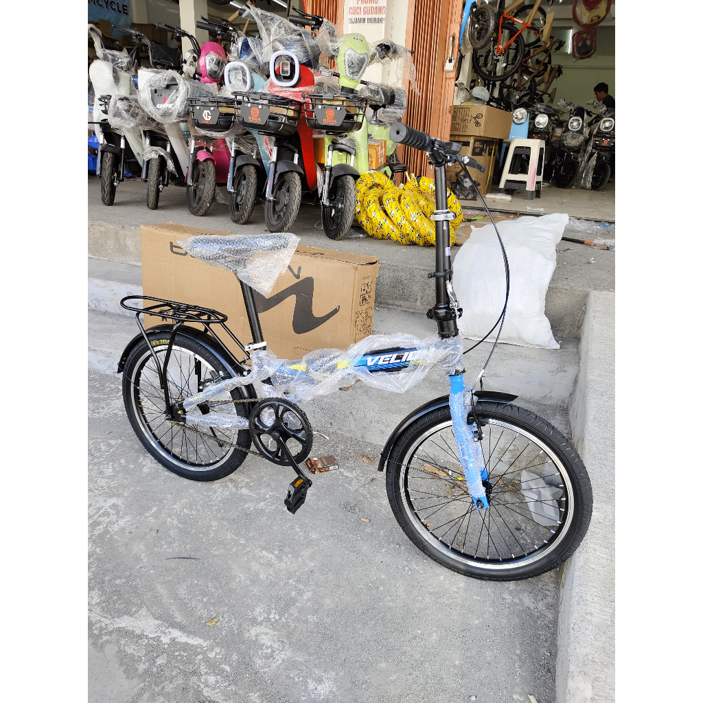 SEPEDA LIPAT 20 VELION 1 SPEED