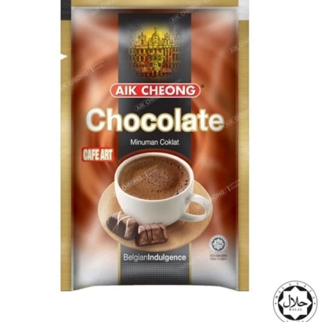 

Aik Cheong Hot Chocolate Minuman Rasa Coklat Cafe Art 40g