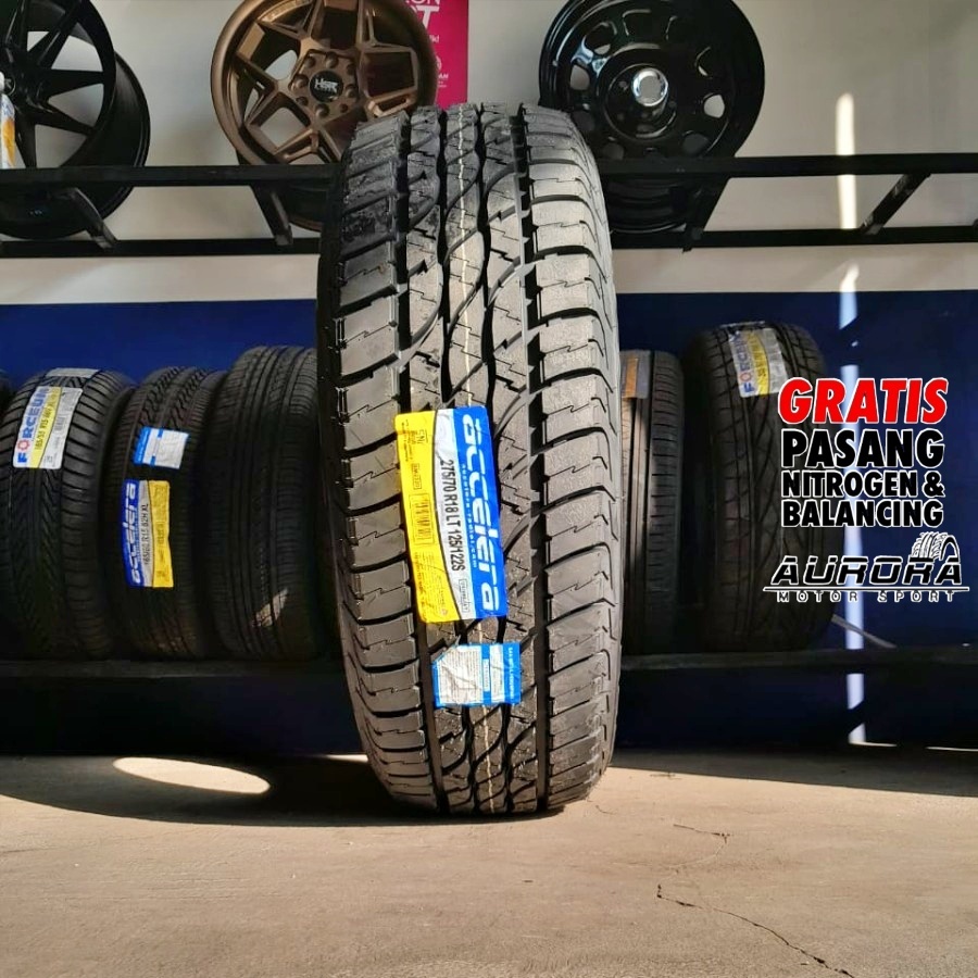 Ban semi offroad Accelera Omikron A/T 275/70 R18 ban mobil ring 18