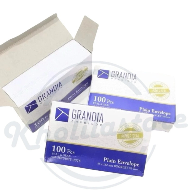 

Amplop Grandia 104 Putih Polos isi 100 pcs