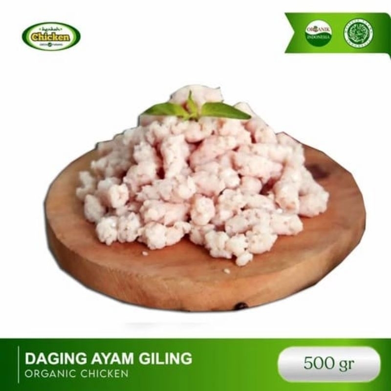

Berkah Organik Chicken Daging Ayam Giling 500 gram