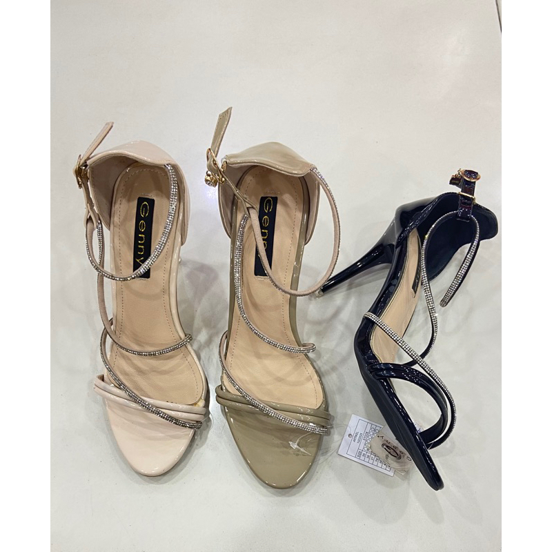 sandal party heels genny