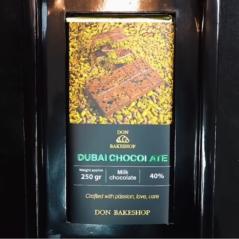 

READY! Chocolate Pistachio Dubai by Don Bakeshop Original