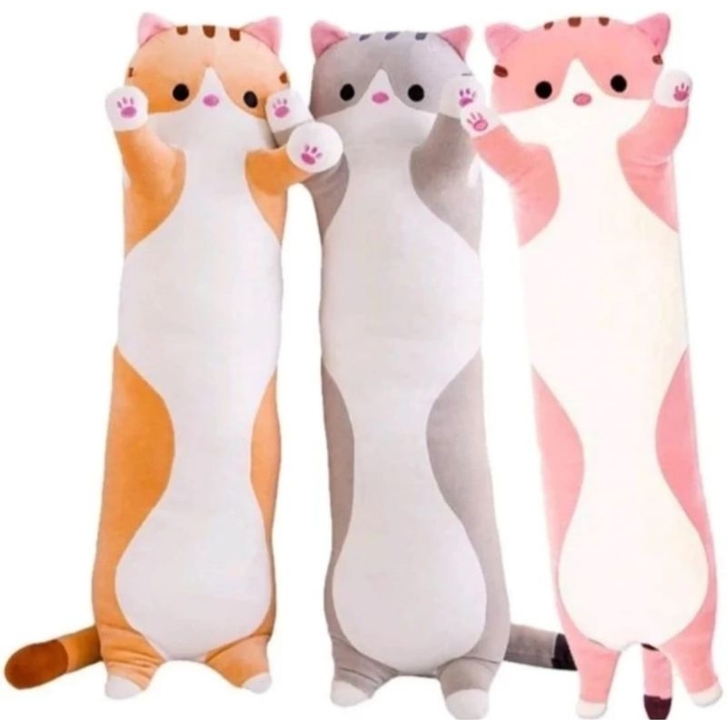 Bantal Guling Kucing Panjang/Guling Boneka Kucing