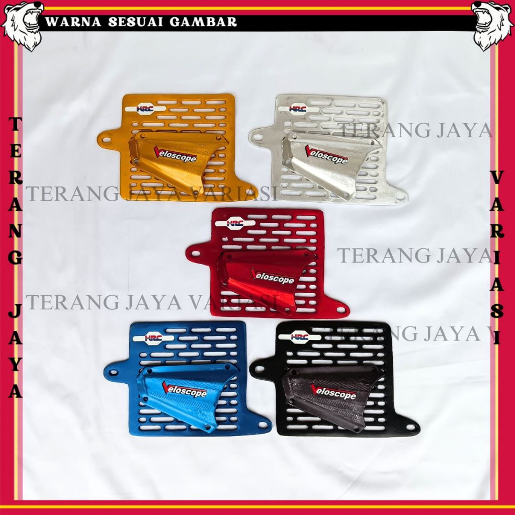 COVER RADIATOR PCX 160 TUTUP RADIATOR PCX 160 COVER RADIATOR HRC PCX COVER PELINDUNG TUTUP RADIATOR 