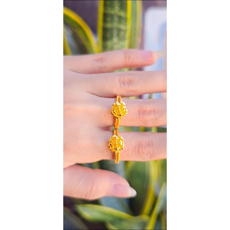 cincin rose kecil Emas 99