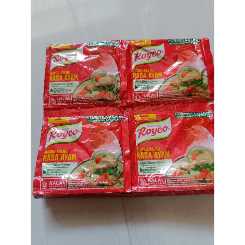 

Royco renceng 8 gr × 12/royco ayam/royco sapi
