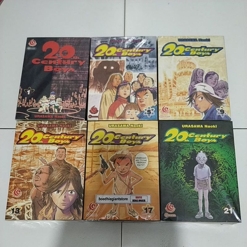 Komik 20th Century Boys 1-22 tamat + 21st Century Boys 1-2 tamat, Collector's Edition, Kolpri No Cor