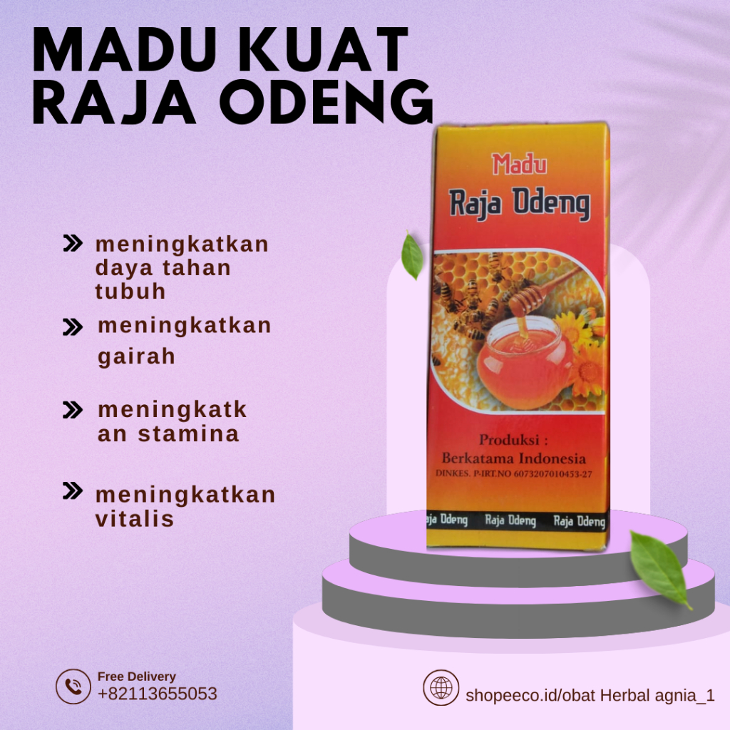 

Madu Herbal Raja Odeng Madu Alami Madu Kuat Pria Prima Obat Herrbal Kesehatan Madu Tanpa Campuran