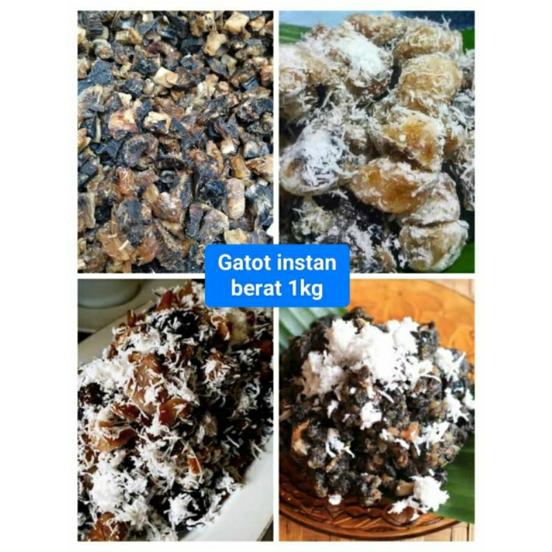 

Gatot Instan Gatot Ketela Singkong Olahan Tradisional