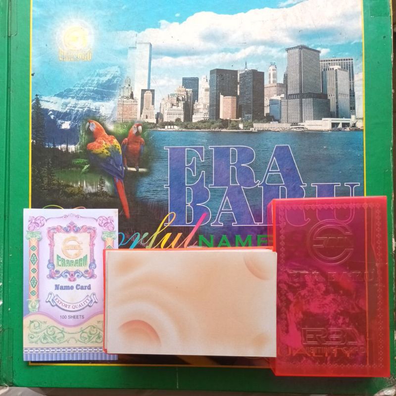 ERBA PROMO KARTU NAMA ERA BARU | PRODUK DIJAMIN ORIGINAL | HARGA TERMURAH | KARTU NAMA ISI 100 | KAR