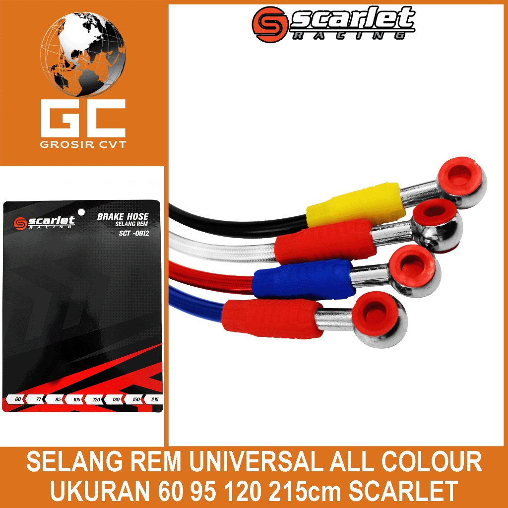 Kabel Selang Rem Nmax Aerox Mio Sporty Smile Gear Lexi Fino Soul GT FreeGo Xride Vixion F1zr Jupiter