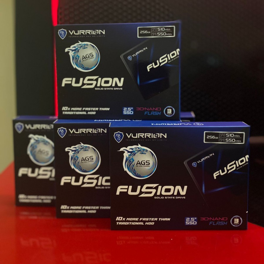 SSD VURRION FUSION 128GB 256GB 512GB 1TB SATA3
