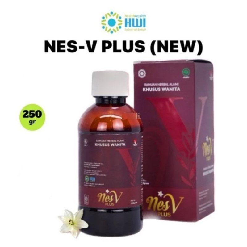 Nesv Plus HWI Terjamin Asli - Nesv Plus Kemasan Baru - BPOM - Khusus kesehatan Kewanitaan (250 ml)