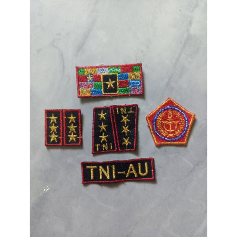 Atribut/Aksesoris TNI AU Bordir