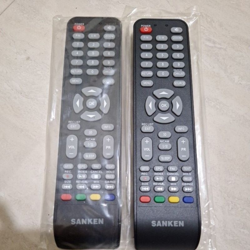REMOT REMOTE TV SANKEN SMART LED 3D ORIGINAL ASLI 100%