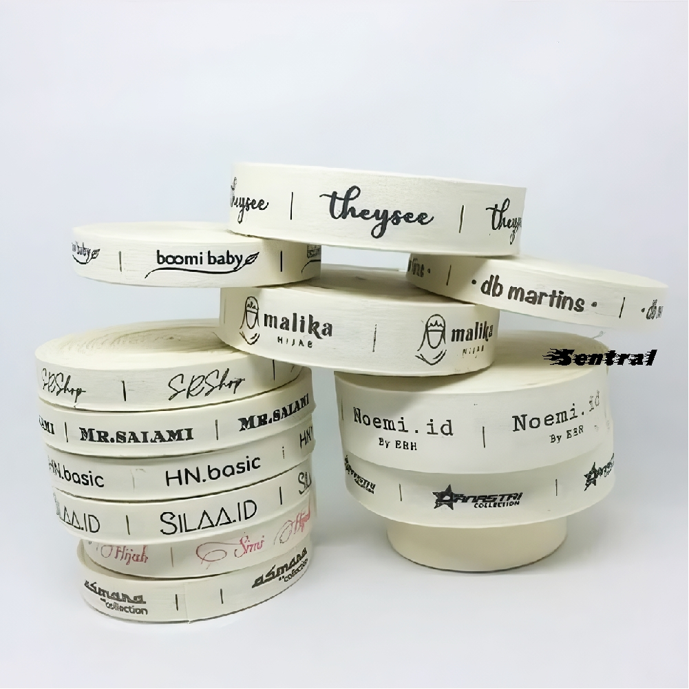 

Sentraljaya Label / Label Katun / Label Baju / Label Pakaian / Label Konveksi Custom Desain