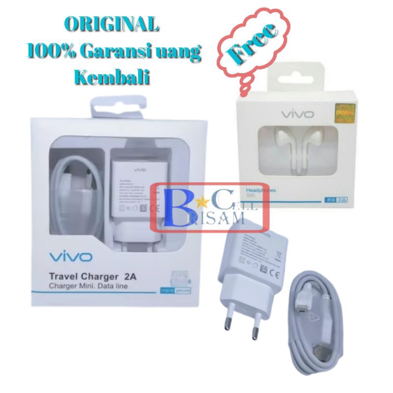 CHARGER + HENSET BRINDID CHARGER CASAN VIVO Y91 Y93 Y95 Y21 Y17 Y12 V15 V15 PRO ORIGINAL
