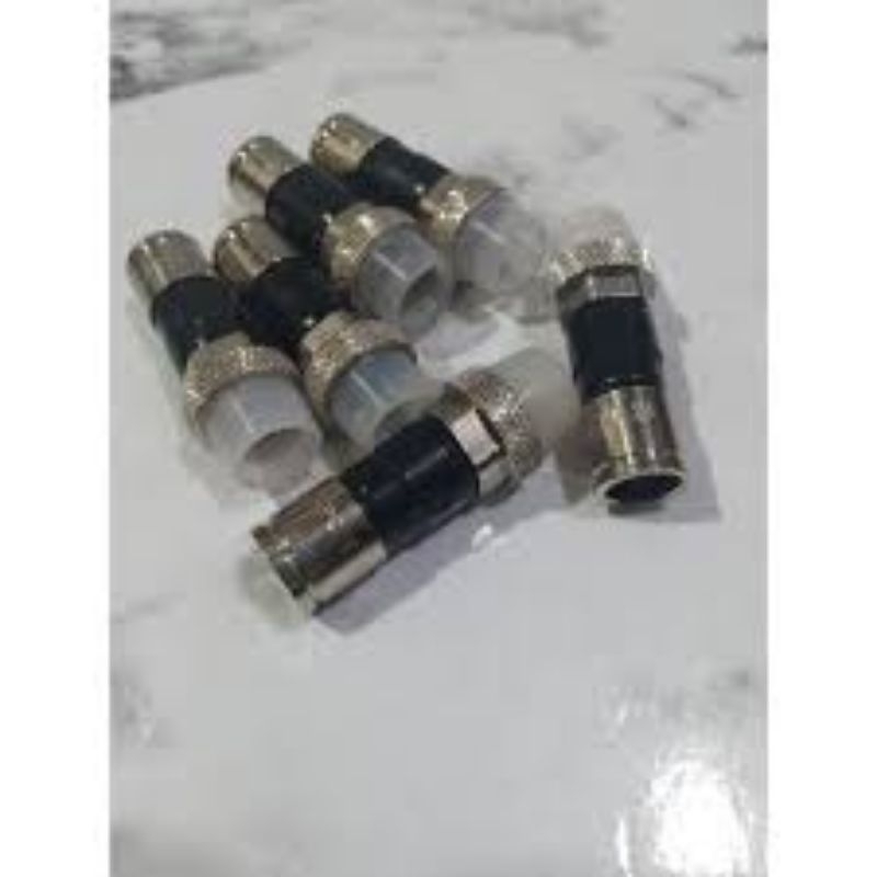 50PIS KONEKTOR OUTDOOR KABEL ANTENA RG6 BELDEN DLL