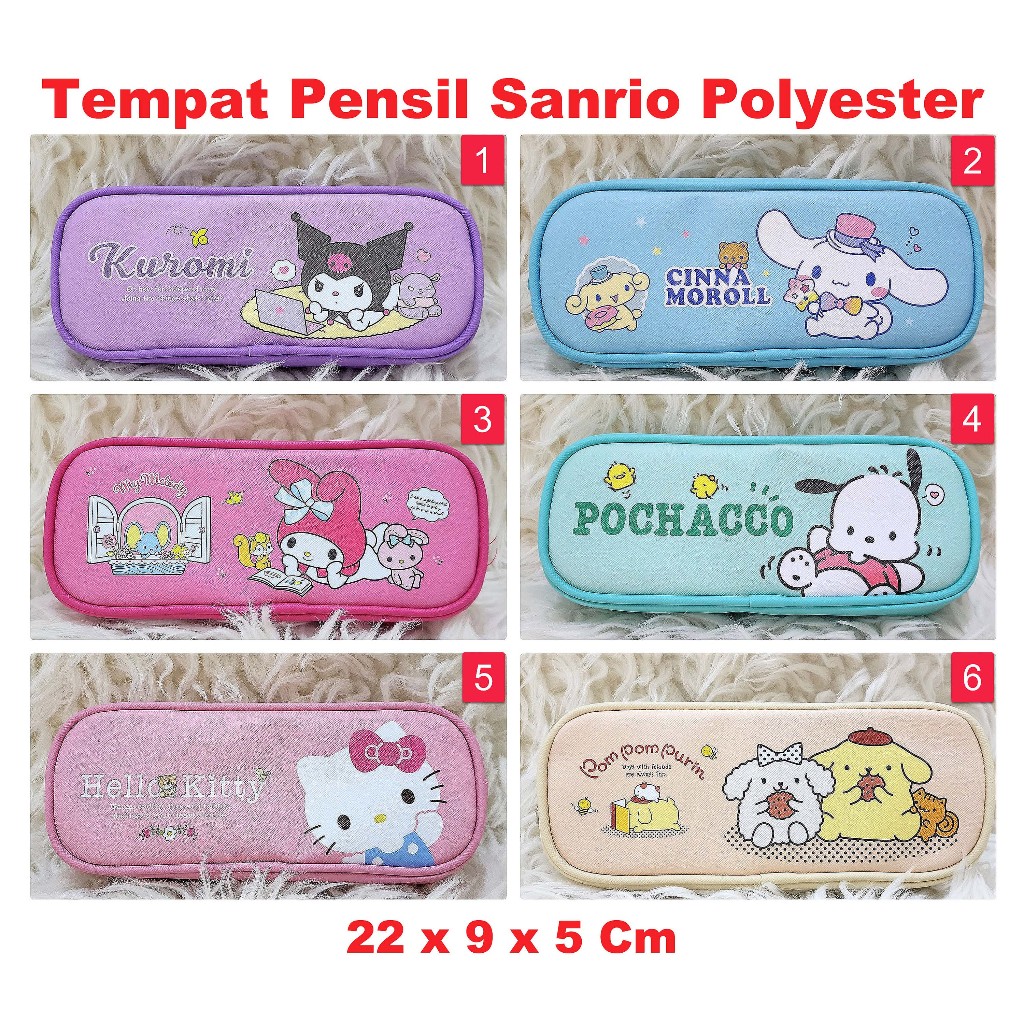 

Tempat Pensil Sanrio Polyester