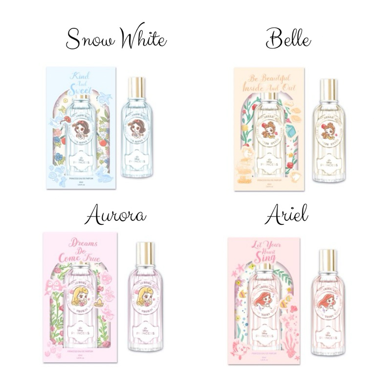 Miniso Parfum Disney Princess Fantasy Flower Eau de Parfume