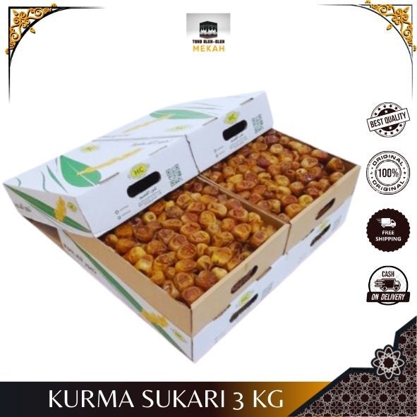 

KURMA SUKARI AL QASSIM PREMIUM 3 KG LEBIH ORIGINAL