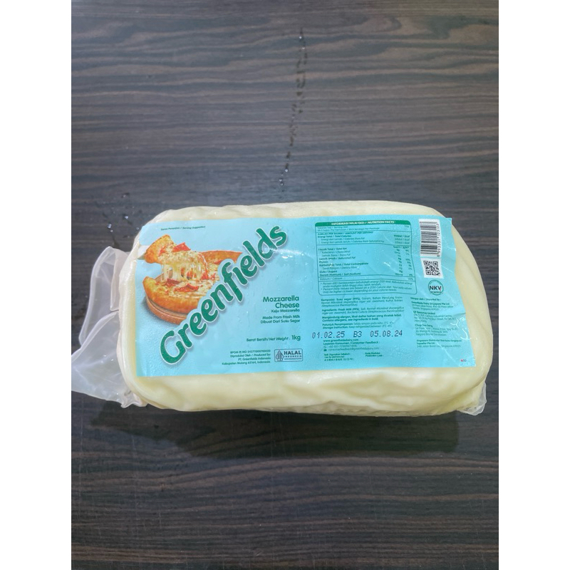 

mozzarella greenfields kemasan 1kg | INSTANT ONLY!!!