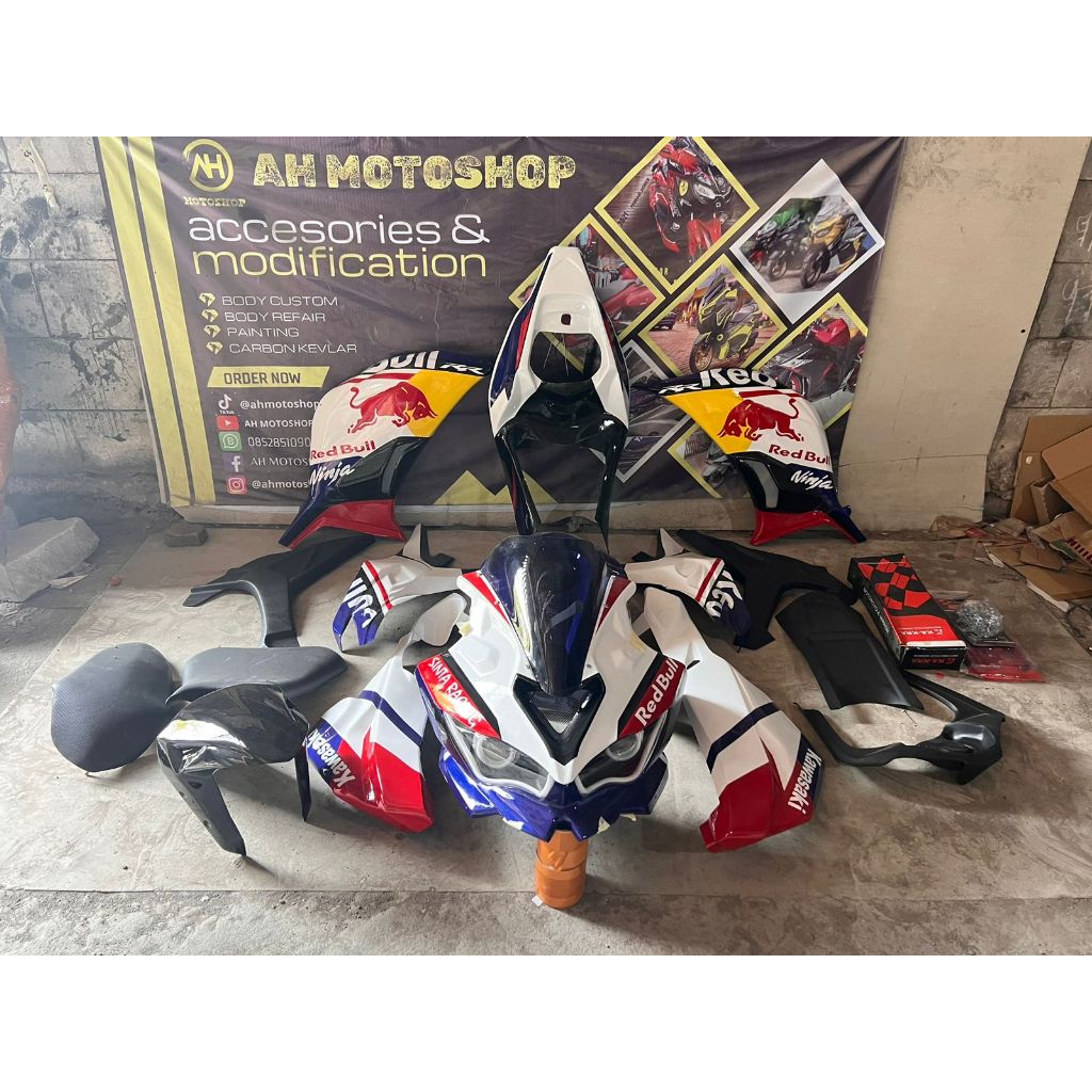 FullBody Full Fairing Body Custom Byson Karbu Model ZX25R