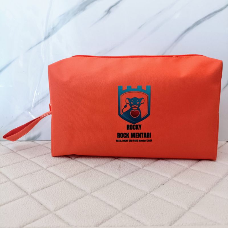 Pouch Kubus Dompet Makeup Custom Souvenir