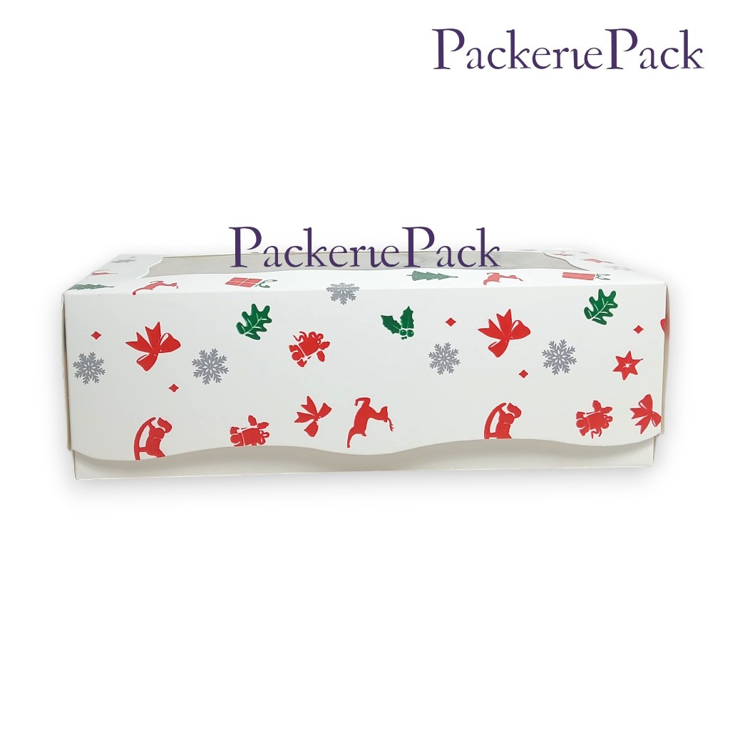 

Dus Kotak Kue Ivory Natal 11x22x8cm Putih Natal Premium Jendela 11 x 22 x 8 (10 Pcs)