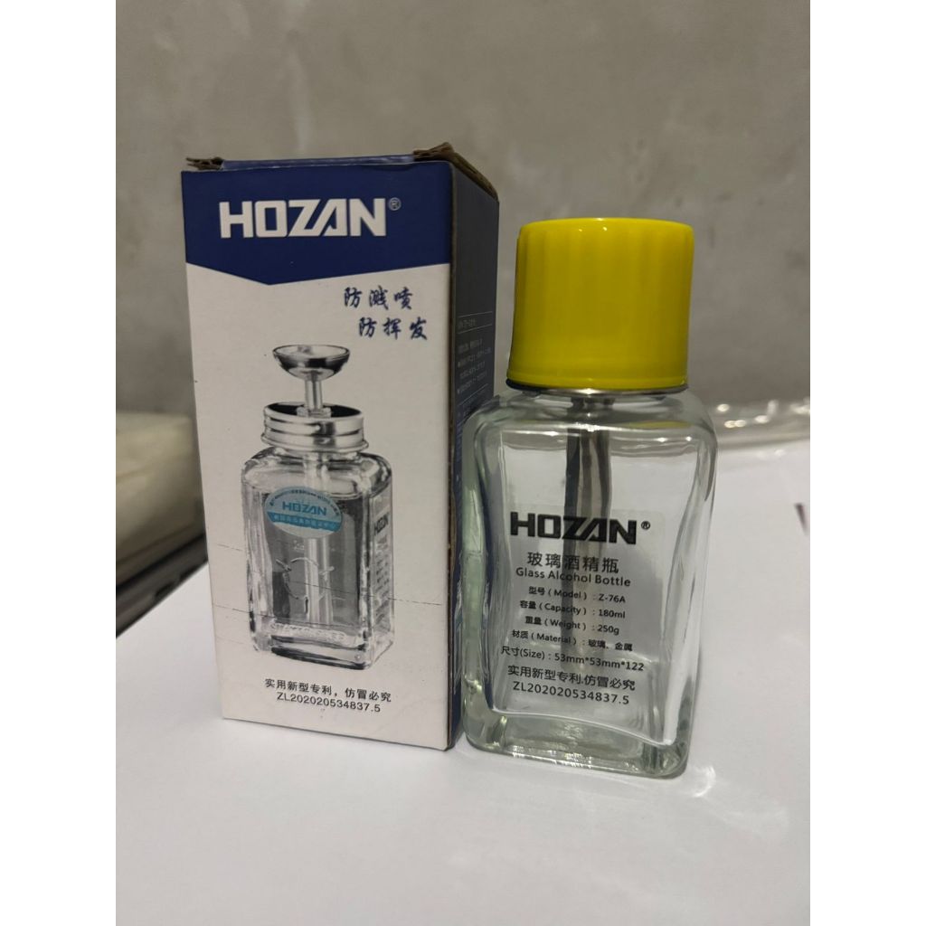 HOZAN BOTOL KACA 180ML