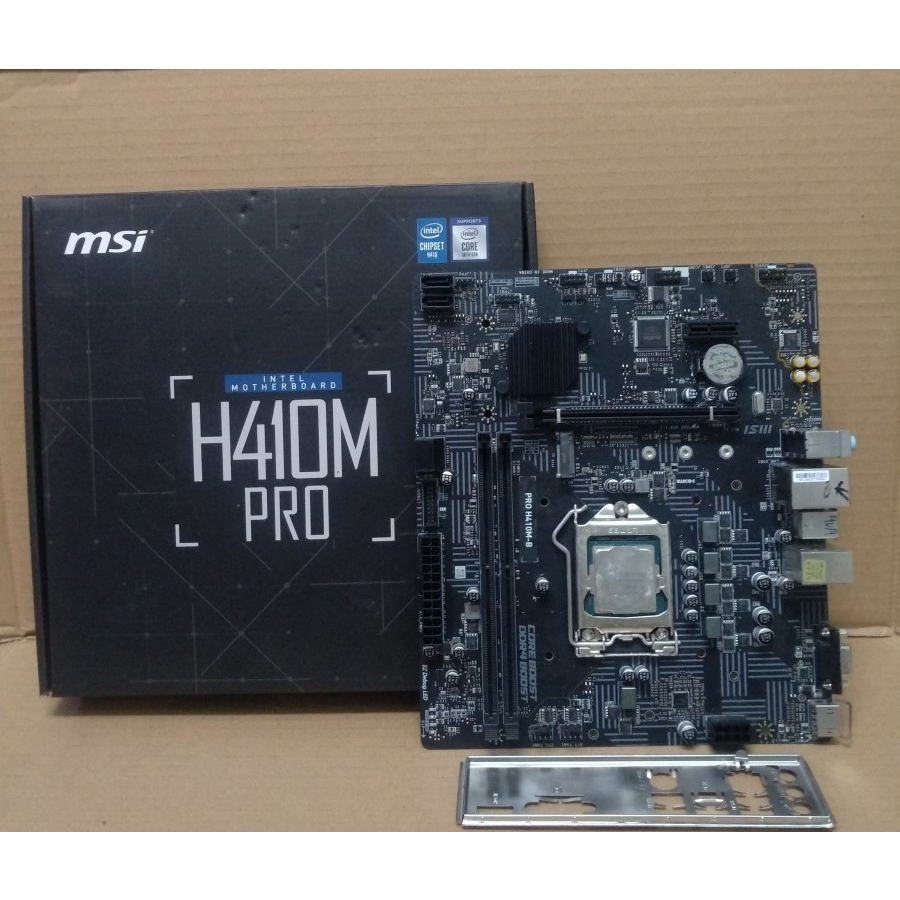 PAKETAN CORE I5 10400 - RAM DDR 4 16GB - MOTHERBOARD H410 SOCKET LGA 1200 ONBOARD