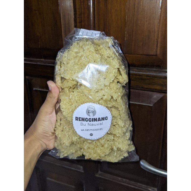 

RENGGINANG MENTAH terasi bawang 500g ketan mentah tanpa di jemur khas jember free bubble wrap