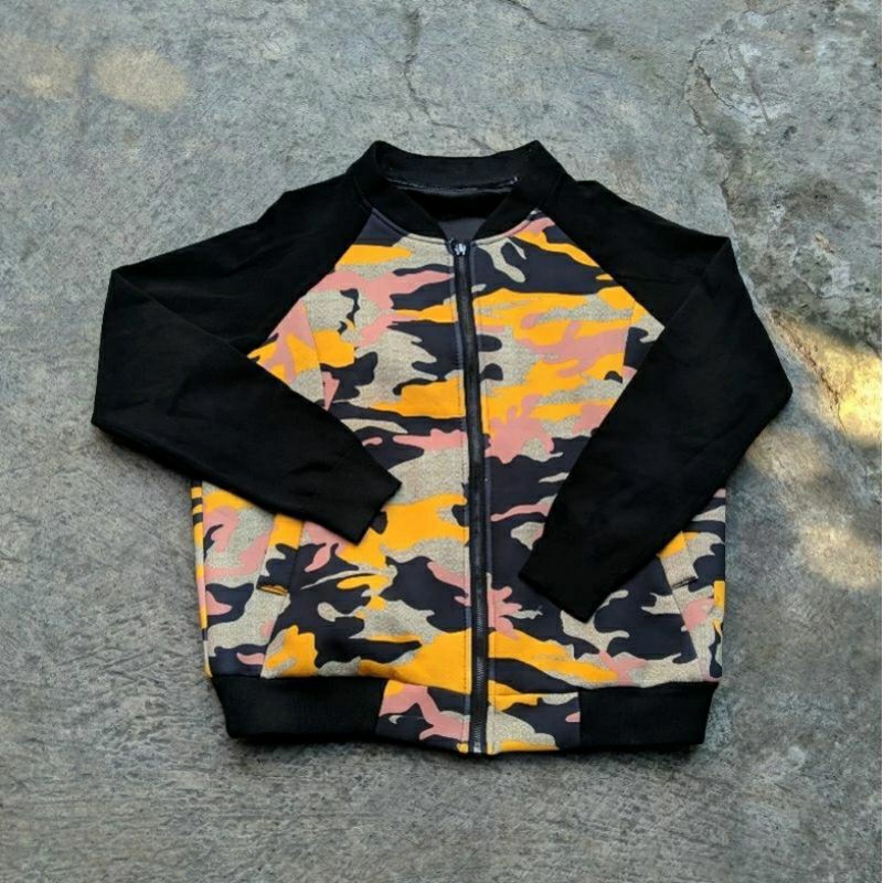 Bomber loreng army camo no brand second preloved