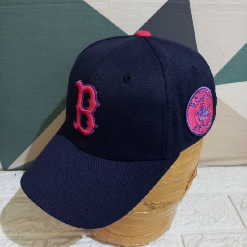 Topi MLB Original Boston MLB Second Size Xs-S Navy