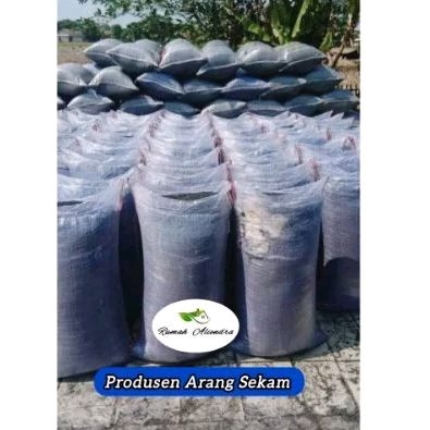 ARANG SEKAM KARUNGAN/SEKAM BAKAR KARUNGAN/HUSK CHARCOAL/ARANG SEKAM TERMURAH/SEKAM BAKAR TERMURAH/PR